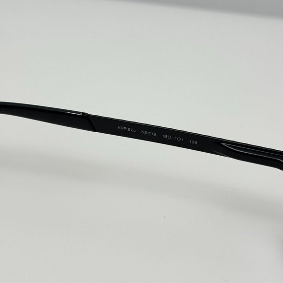 Prada Eyeglasses Eye Glasses Frames VPR 62L 53-16-135 1BO-1O1 - Picture 6 of 6